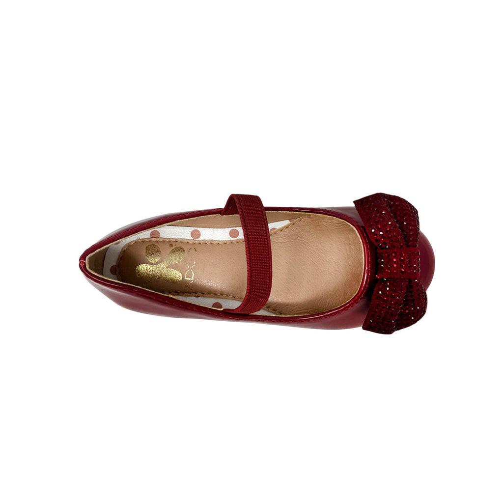 Ballerinas Susie color burgundy