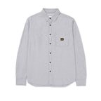 Camisa Oxford Relaxed para hombre color gris