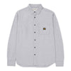 Camisa Oxford Relaxed para hombre color gris