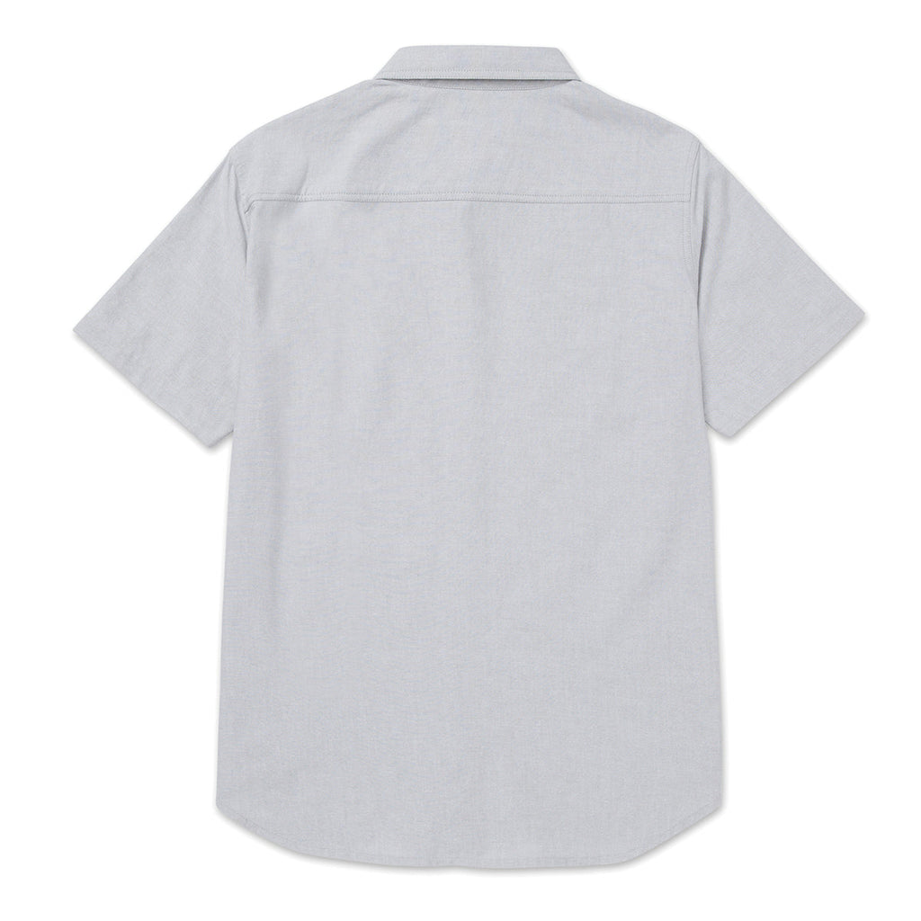 Camisa Oxford Relaxed para hombre color gris