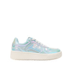 Sneakers Xia color plateado