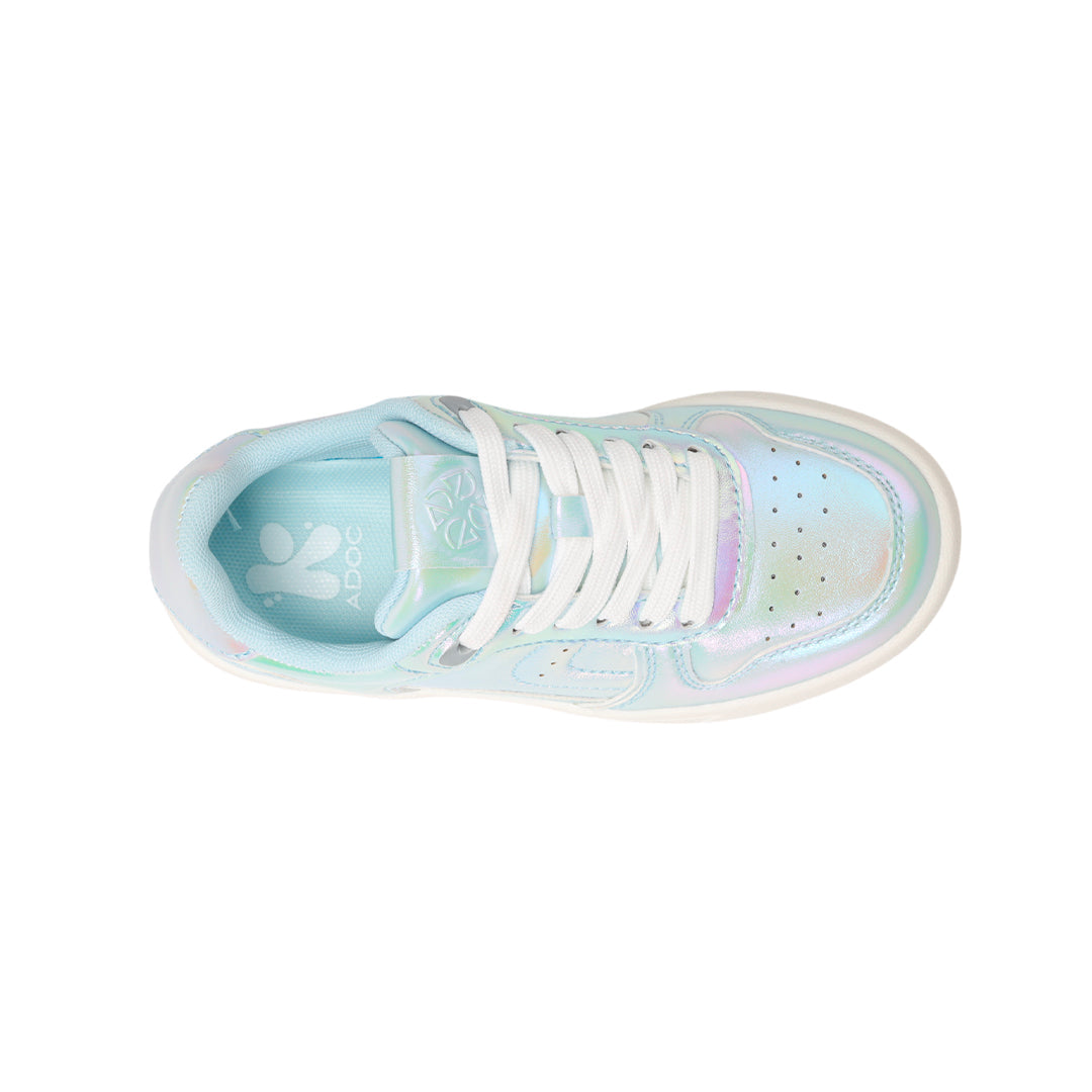 Sneakers Xia color plateado