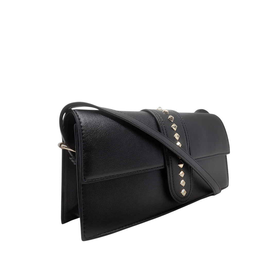 Cartera satchel Stella negro
