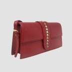 Cartera satchel Stella rojo
