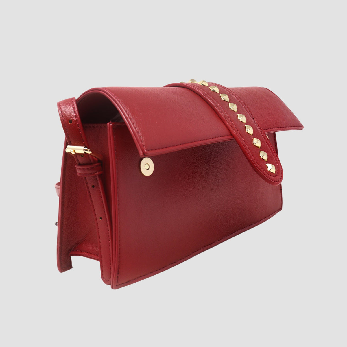 Cartera satchel Stella rojo