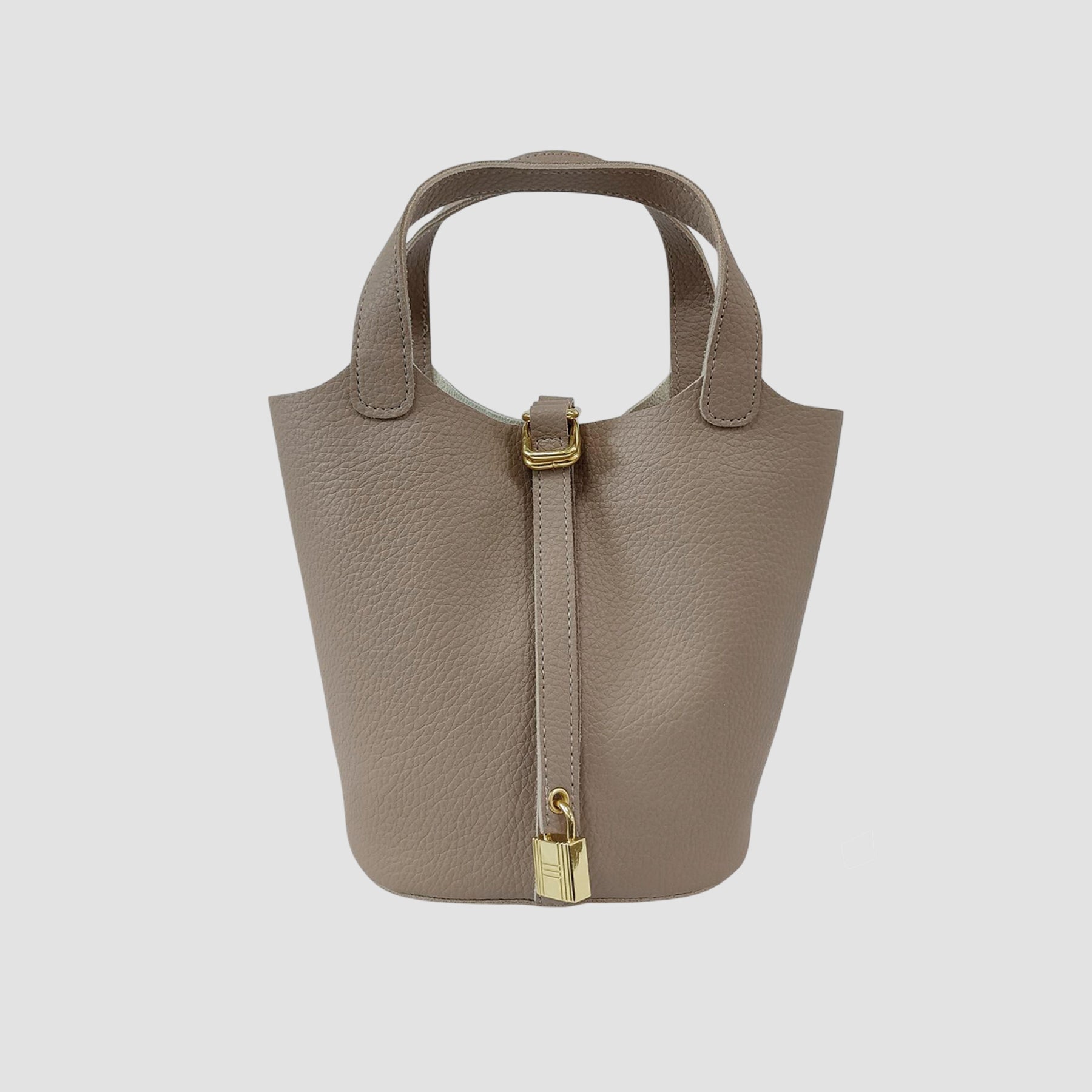 Cartera satchel Bucket taupe