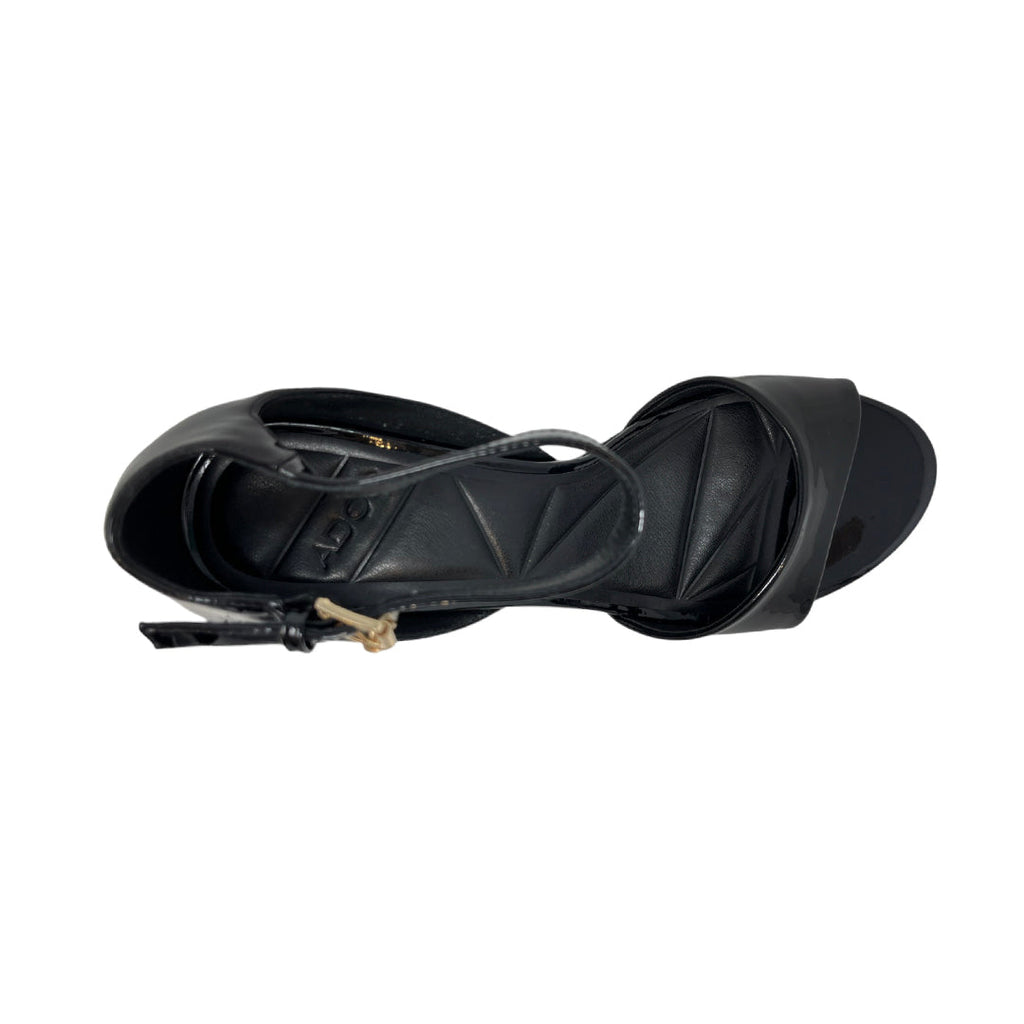 Sandalias de cuña Salma para mujer color negro