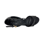 Sandalias de cuña Salma para mujer color negro