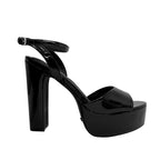 Sandalias de tacón Scarlett color negro