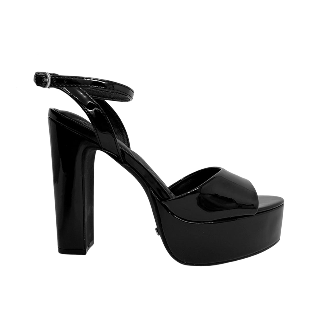 Sandalias de tacón Scarlett color negro