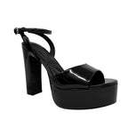 Sandalias de tacón Scarlett color negro