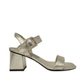 Sandalias de tacón Valerie color dorado