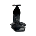 Sandalias de tacón Sylvie para mujer color negro