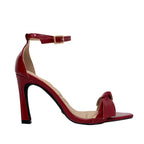Sandalias de tacón Sylvie para mujer color rojo