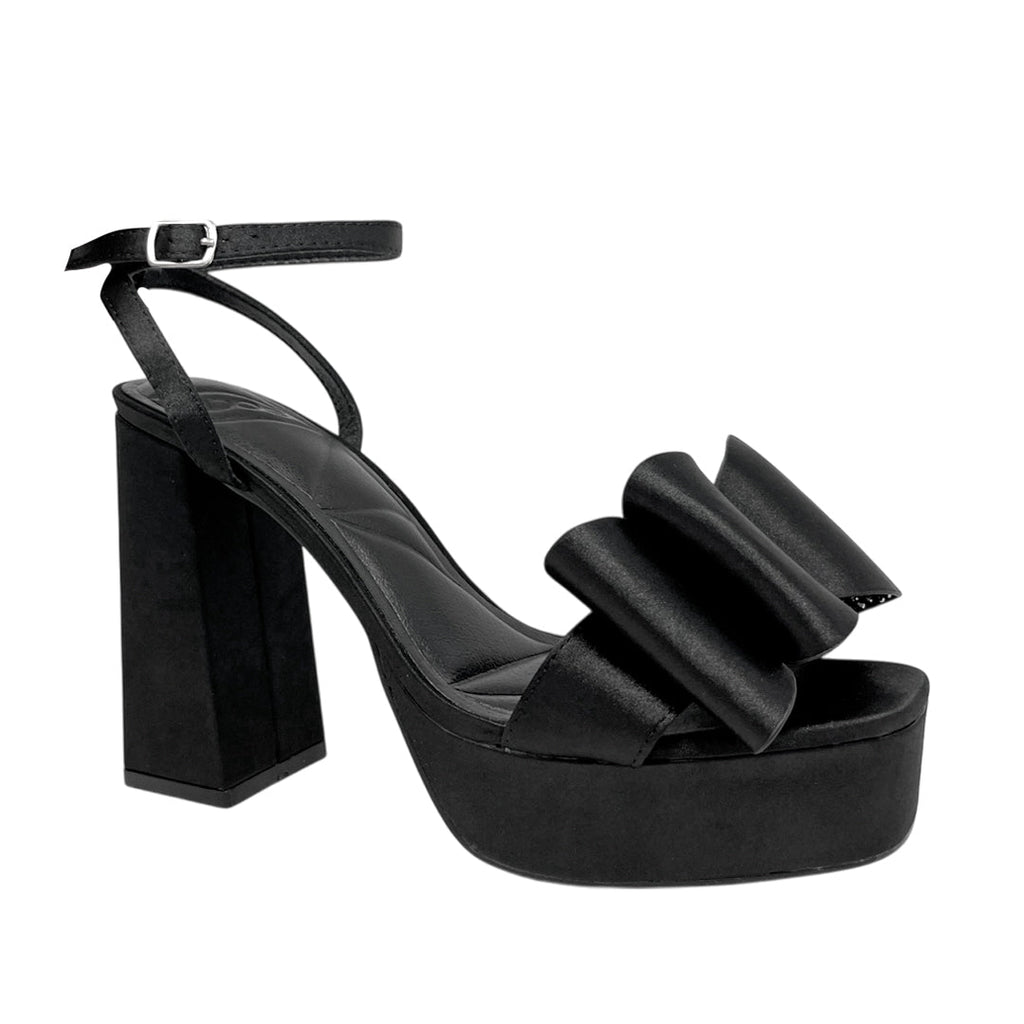 Sandalias de tacón Sadie para mujer color negro