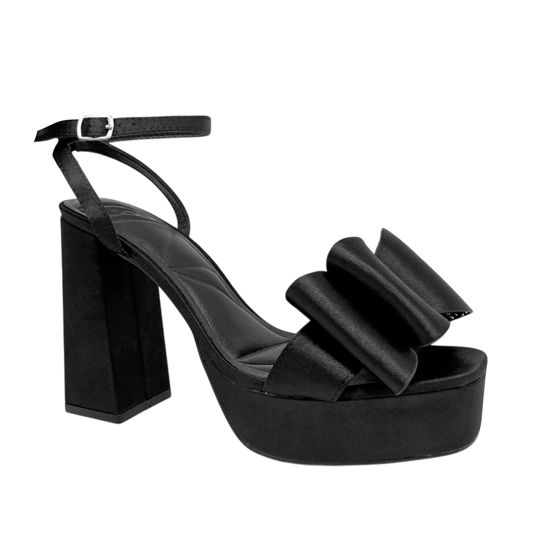Sandalias de tacón Sadie para mujer color negro