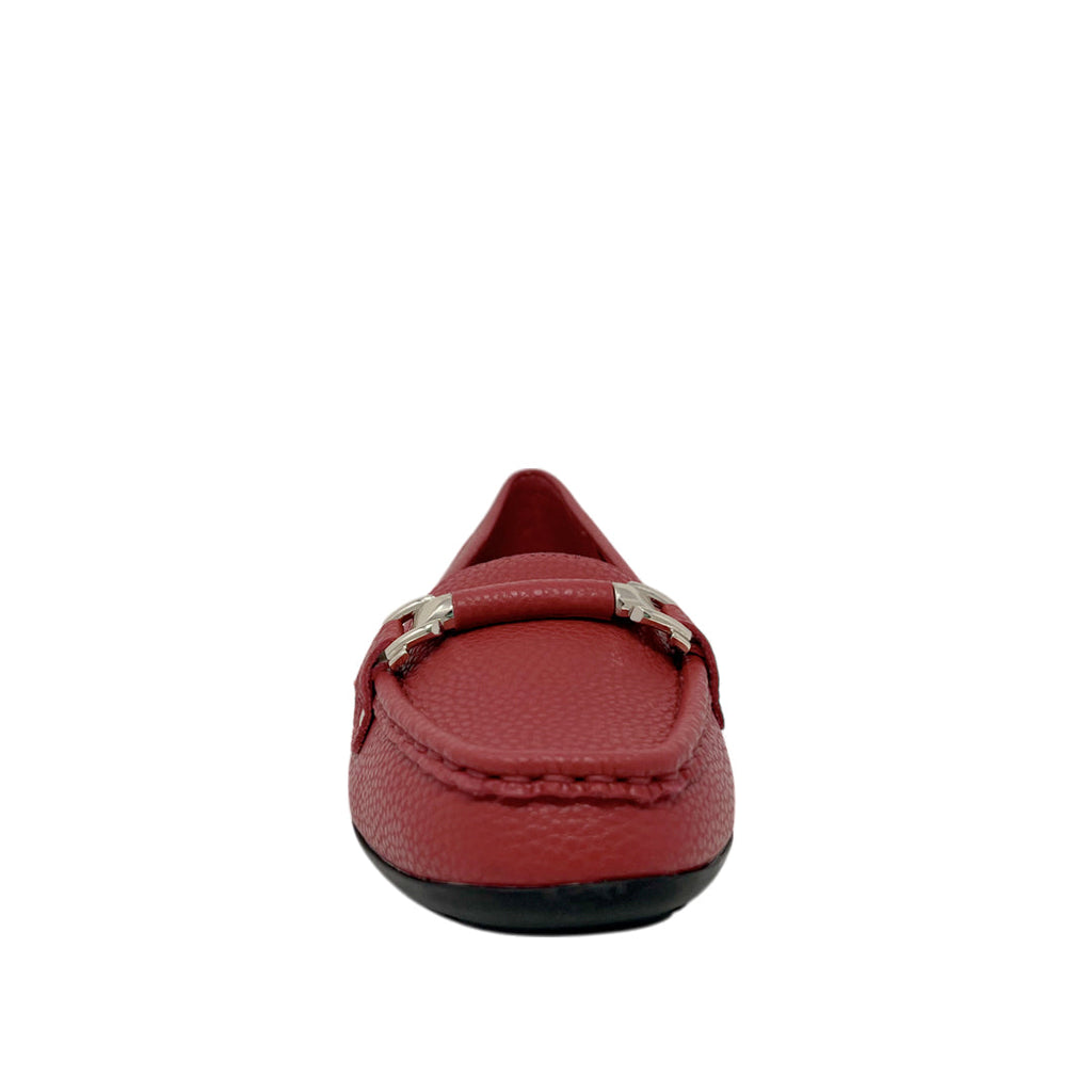 Mocasines Olindo para mujer color rojo