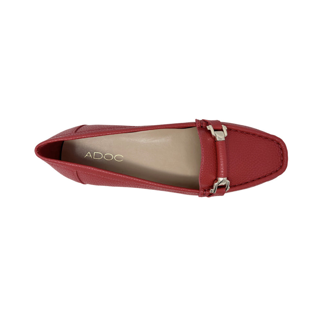 Mocasines Olindo para mujer color rojo