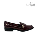Mocasines Thilda color burgundy