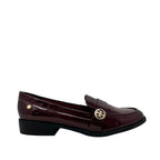 Mocasines Thilda color burgundy