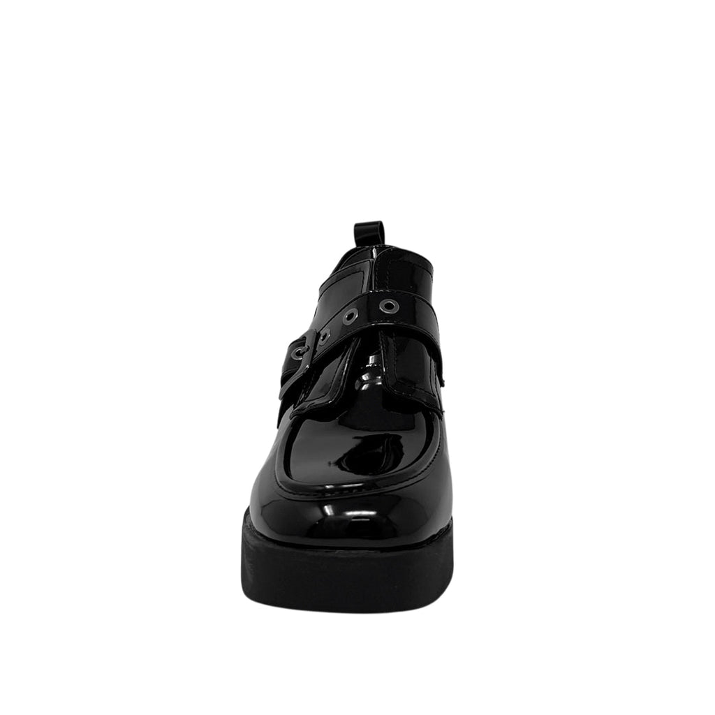 Mocasines con tacón Tabitha para mujer color negro