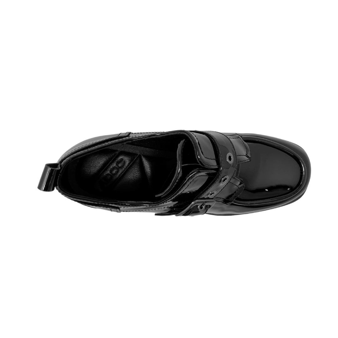 Mocasines con tacón Tabitha para mujer color negro