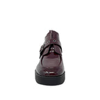 Mocasines con tacón Tabitha color burgundy