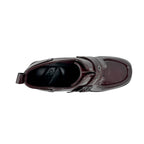 Mocasines con tacón Tabitha color burgundy