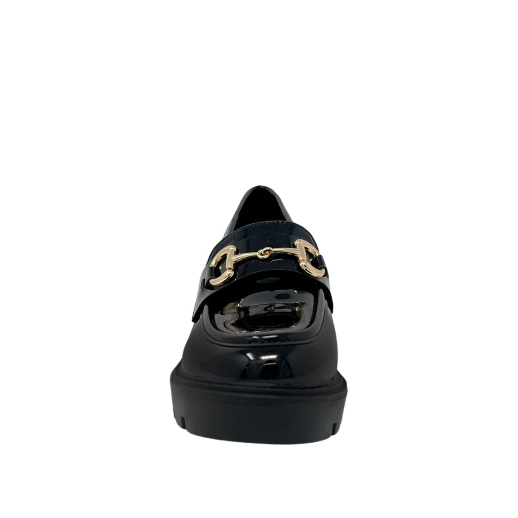 Mocasines con tacon Tabitha para mujer color burgundy