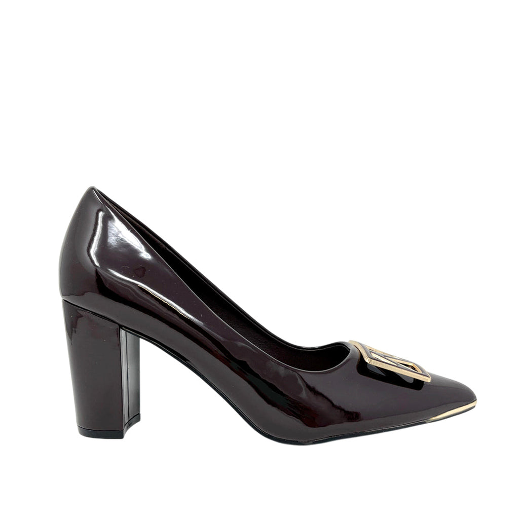 Tacones Willamina color café