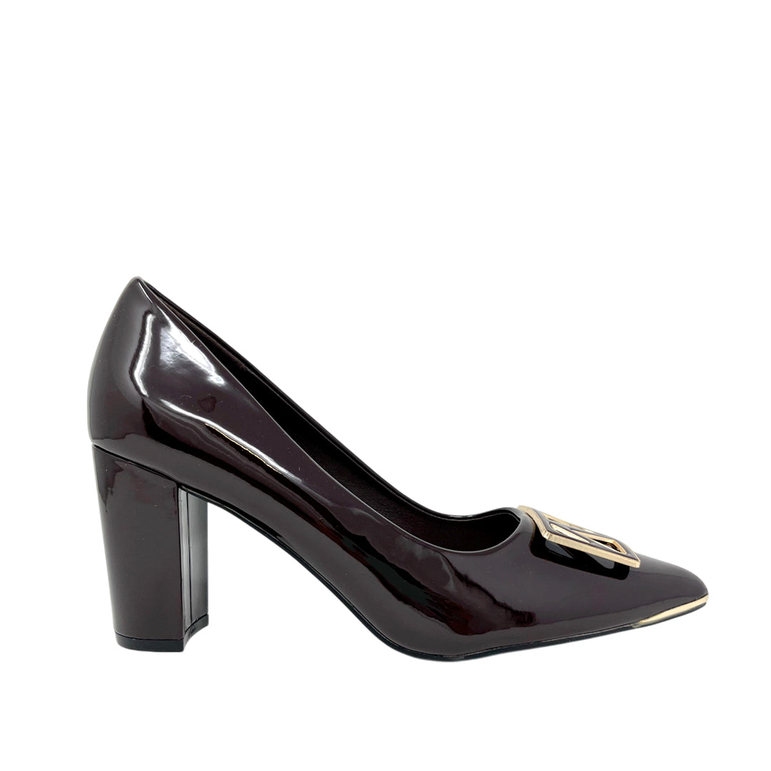 Tacones Willamina color café