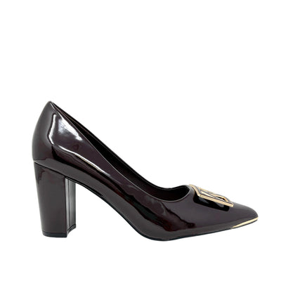 Tacones Willamina color café