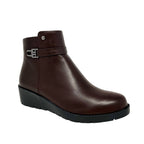 Botas de tacón Melanie para mujer color café
