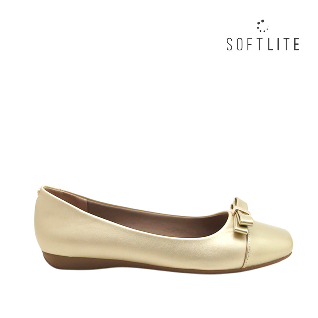 Ballerinas Rita para mujer color dorado