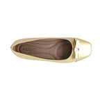 Ballerinas Rita para mujer color dorado