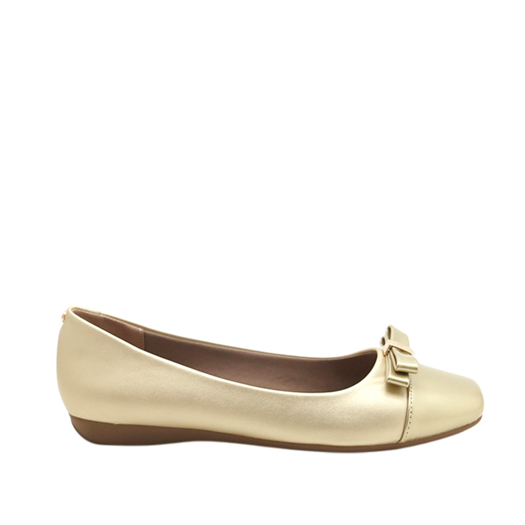 Ballerinas Rita para mujer color dorado