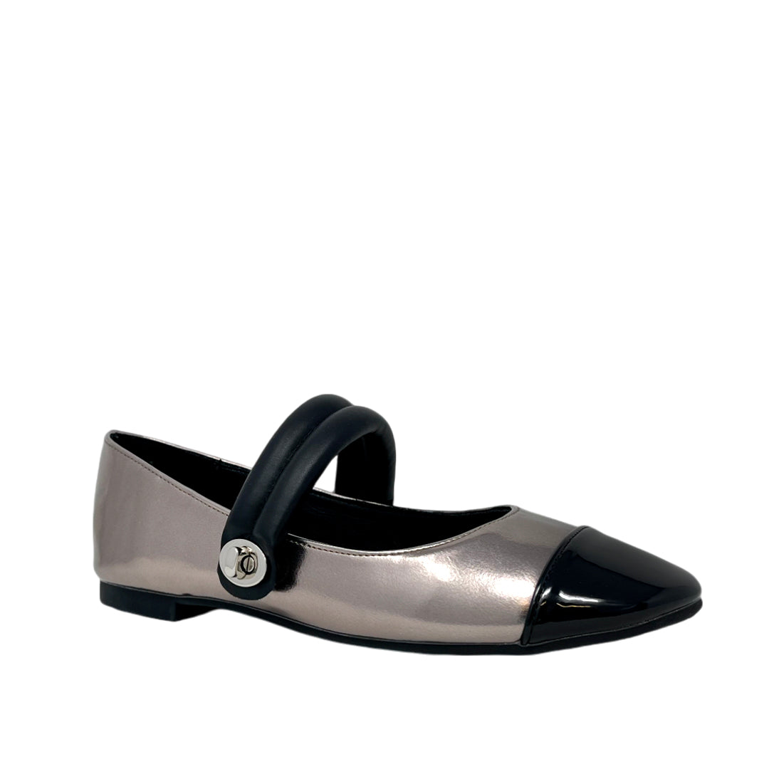 Ballerinas Sakura para mujer color plateado