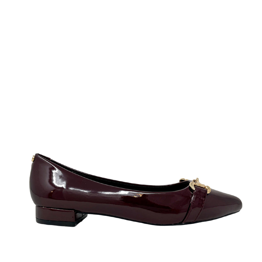 Ballerinas Theo color burgundy