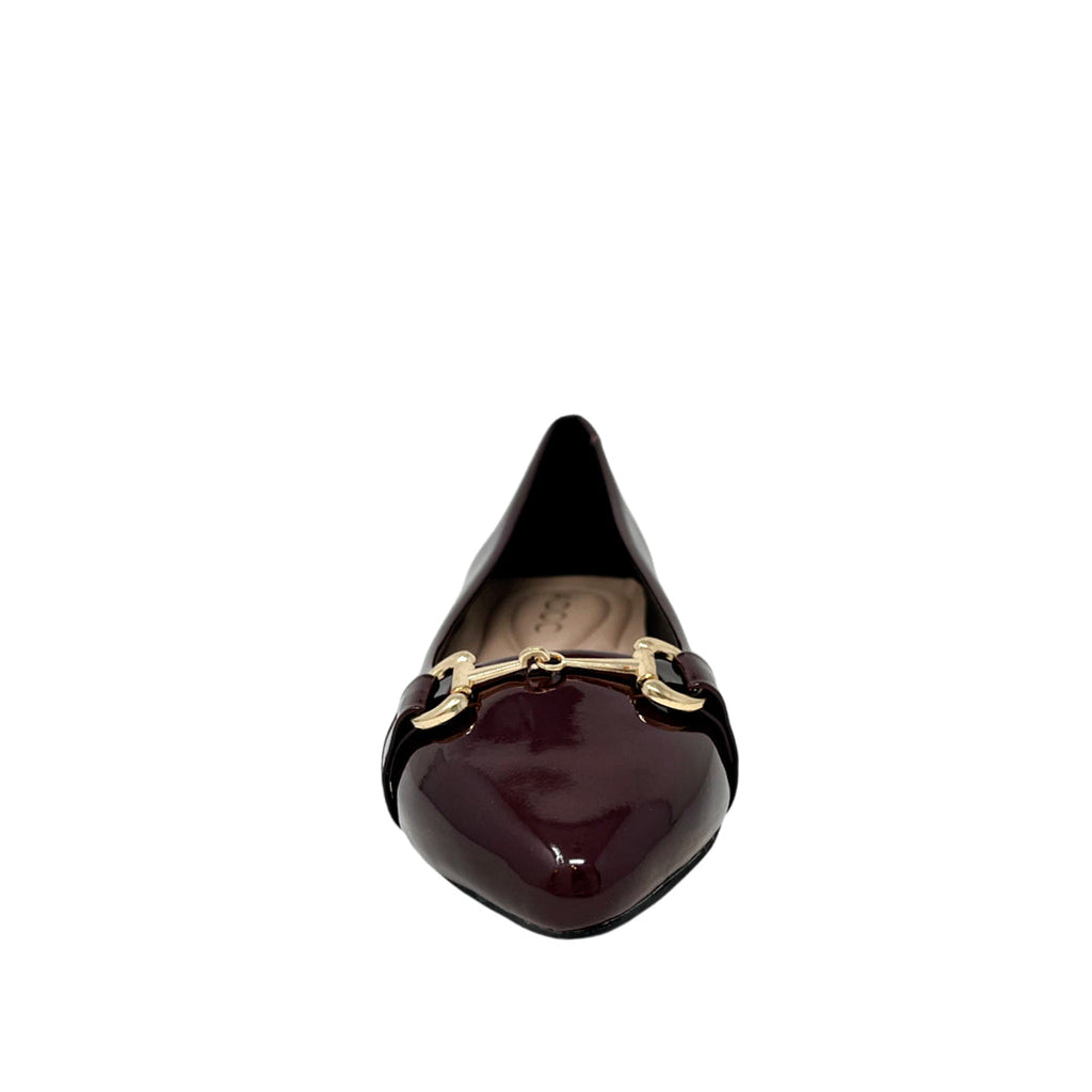 Ballerinas Theo color burgundy