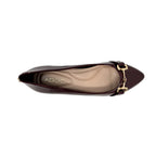 Ballerinas Theo color burgundy