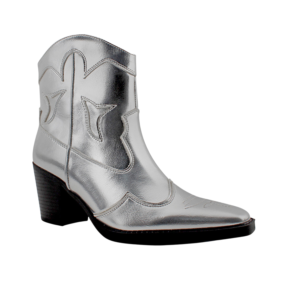 Botas Jessy  plateado