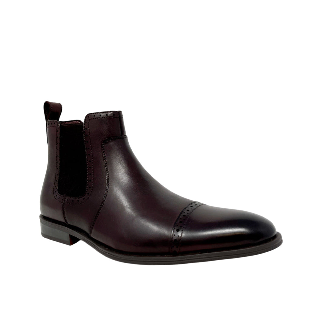 Botines Zohan color burgundy