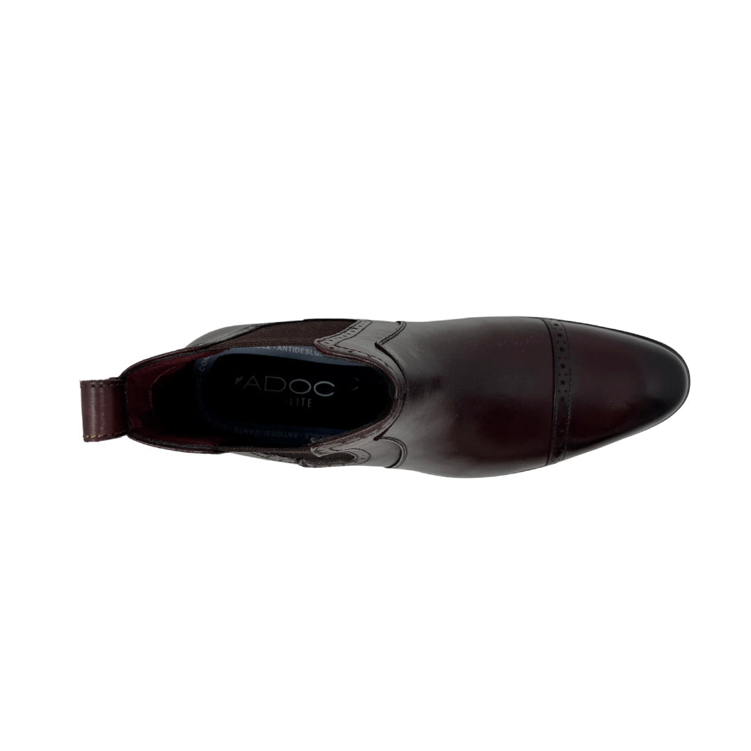 Botines Zohan color burgundy
