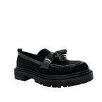 Mocasines Wanda para mujer color negro