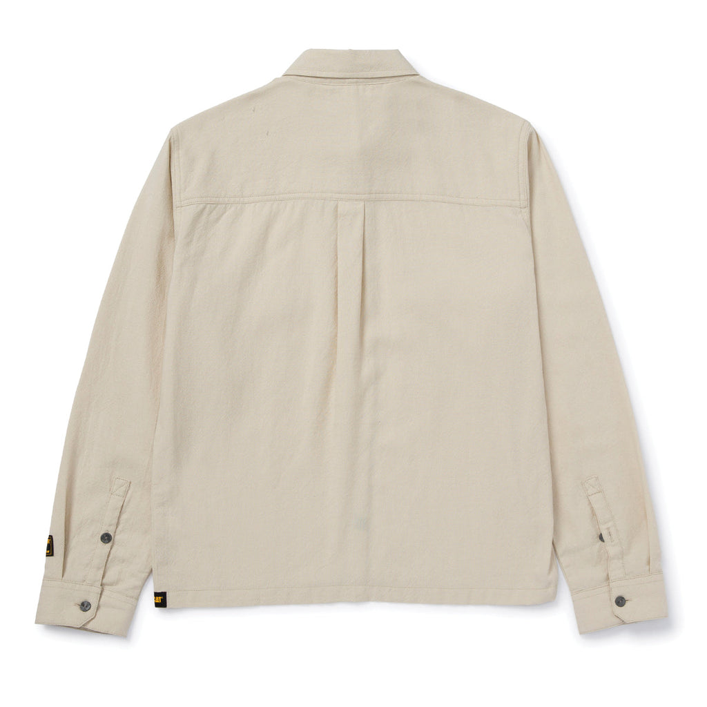 Camisa Boxy para mujer color beige