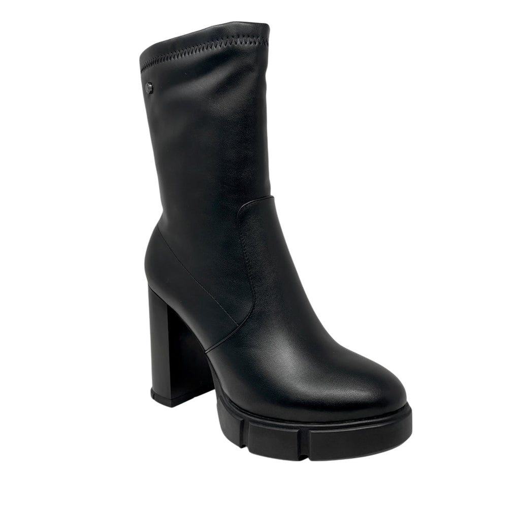 Botas de tacón Zahara para mujer color negro
