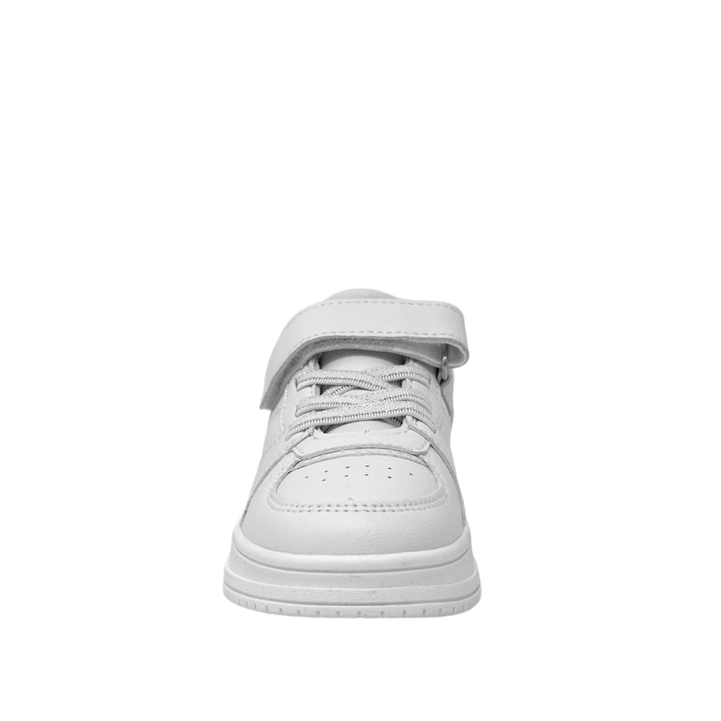 Tennis escolares Ukky para niña color blanco