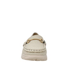 Mocasines Sinnai para mujer color blanco