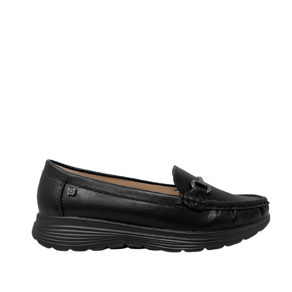 Mocasines Sinnai para mujer color negro