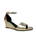 Sandalias Wan para mujer color dorado